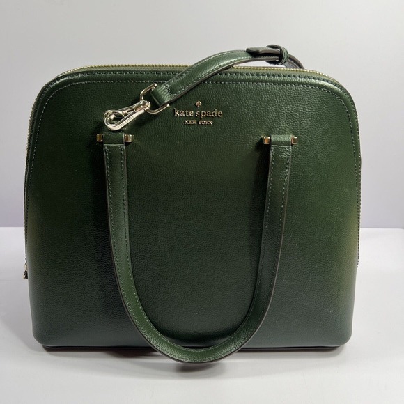 Kate Spade New York Patterson Drive Spruce Green Medium Dome Purse Bag Leather - Picture 1 of 11